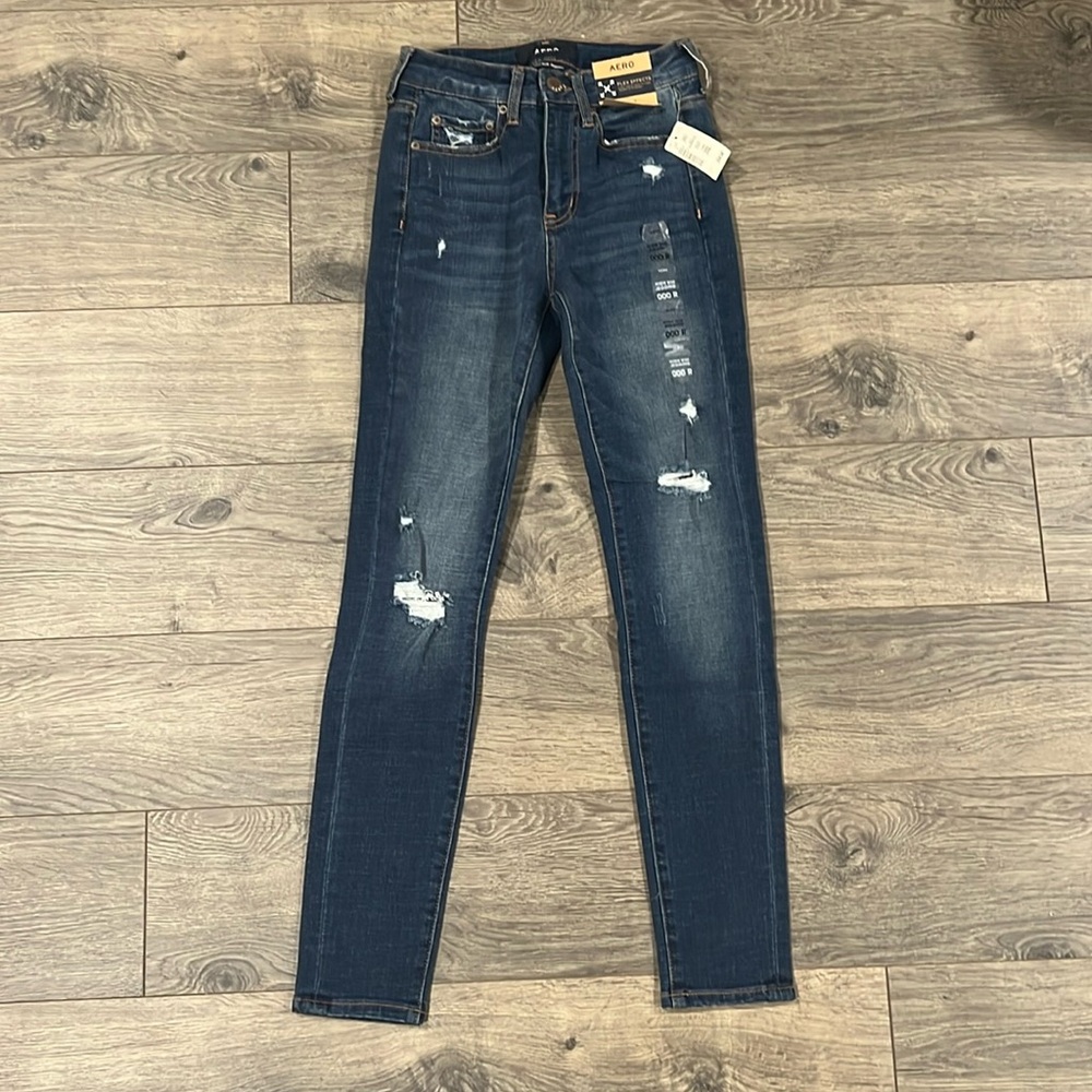 Aeropostale high rise jeans. Juniors size 000R
